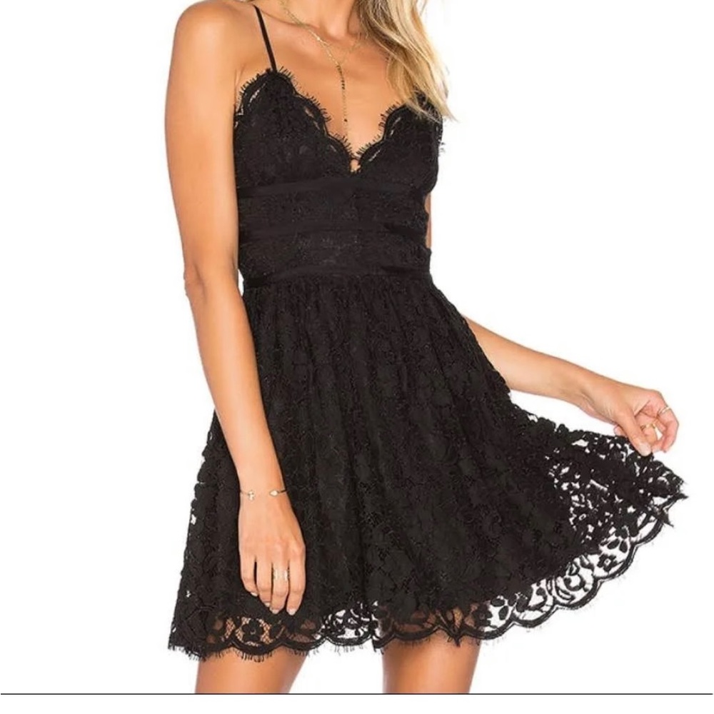 NBD give it up dress in black